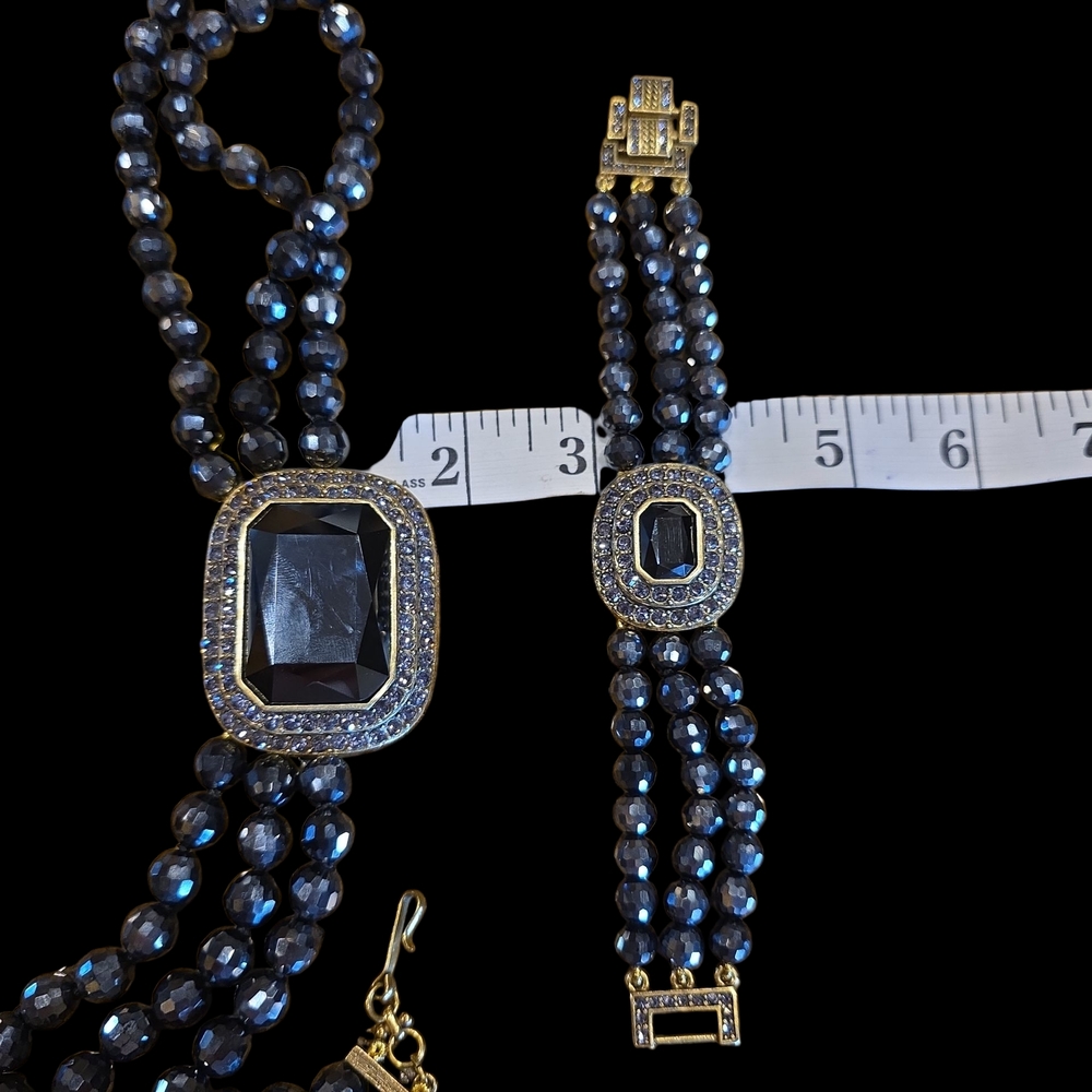 Heidi Daus Tailored To Please Necklace And Bracelet Set - Picture 5 of 9
